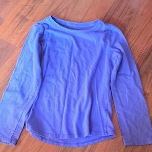 Kids Blue Long Sleeve Shirt